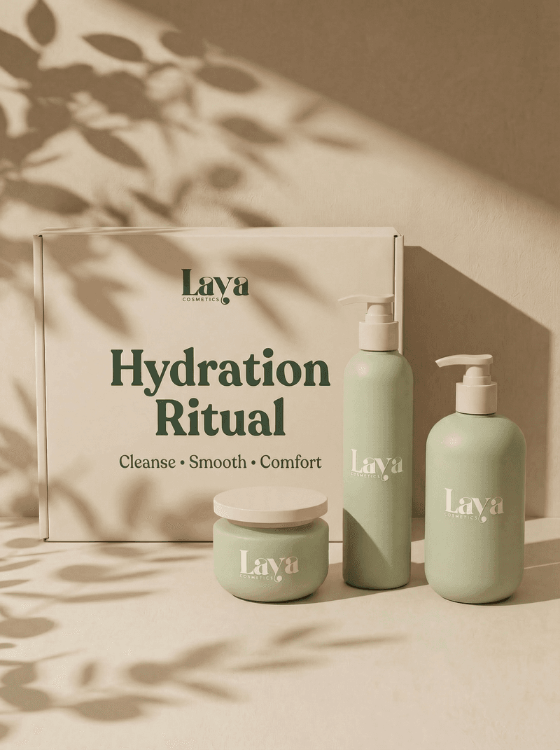 Laya 3-Piece Daily Shower Kit